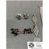 Image 2 : Collection of Rhinestone and Crystal Jewelry