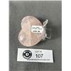 Image 2 : Pretty 2.5" Rose Quartz Heart