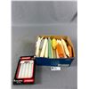 Image 1 : Small Box Full Of Decorative & Emergency Candles