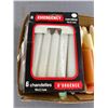 Image 3 : Small Box Full Of Decorative & Emergency Candles