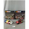 Image 1 : 2 Nascar Die-Cast Metal 1:24 Scale Vehicles & 2 Nascar DVD Board Games
