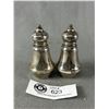 Image 1 : Vintage Sterling Silver Salt & Pepper Set. Approx. 3" H