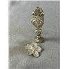 Image 2 : Lot Of Vintage Sterling Silver -1.25"  Brooch, 2 Vanity Tools & 3" H "M" Stamp