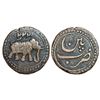 Image 1 : India : Kingdom of Mysore: Tipu Sultan (AM 1215-1227/ 1782-1787 CE), AE  Paisa 1222 AM, Patan mint.