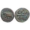 Image 1 : India : Kingdom of Mysore: Tipu Sultan (AM 1215-1227/ 1782-1787 CE), AE Paisa. 1217 AM, Farrukhi (Fe