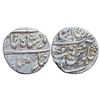 India : Mewar State feudatory Shahpura, AR Rupee 'Dar ul Khilafah Shahjahanabad' mint. RY 12