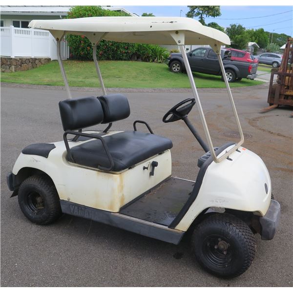 (KAILUA) Yamaha 2-Seat Golf Cart, Inoperable