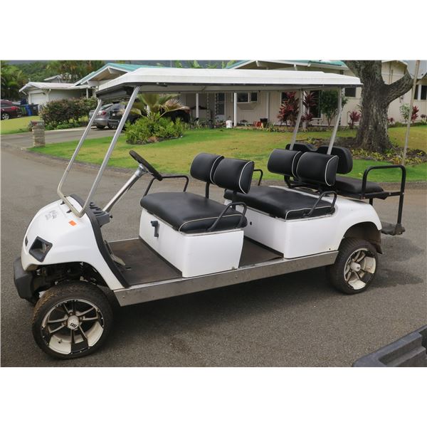 (KAILUA) Yamaha 6-Seat Golf Cart, Inoperable