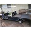 Image 8 : (KAILUA) Blue 2-Seat Golf Cart w/ Flatbed, Inoperable
