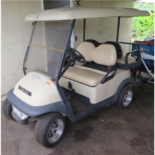 (KAILUA) Club Car 4-Seat Golf Cart (Runs - See Video)