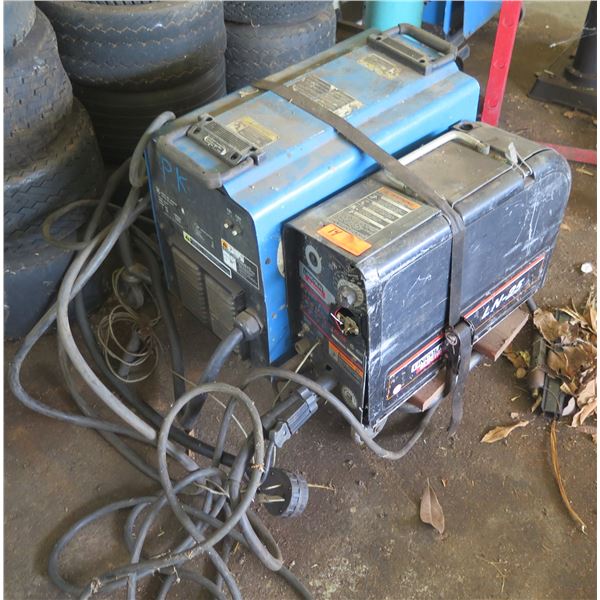 (KAILUA) Qty 2 Arc Welders: Lincoln Electric LN-25 & Miller (Untested)