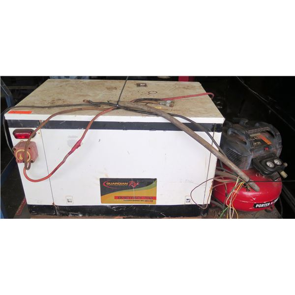 (KAILUA) Guardian RV Quietpact 75G Generator & Porter-Cable Compressor