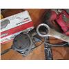 Image 36 : (KAILUA) Qty 2 Tool Storage Boxes & Contents: Misc Power & Hand Tools, Hardware, etc
