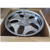 Image 1 : (KAILUA) Qty 4 Hipnotic Wheels Vinci C-Note Chrome Rims 22"x9.5"