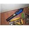 Image 4 : (KAILUA) DeWalt D28715 Chop Saw, GreenWorks 2000 PSI Pressure Washer, Tanks, Blower (Untested)