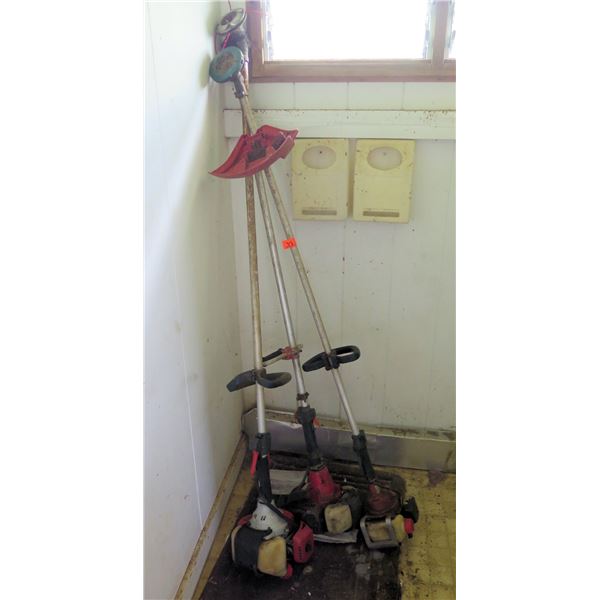 (KAILUA) Qty 3 String Trimmers: Shindaiwa, etc. (Untested)