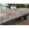 Image 32 : (KAILUA) Flatbed Trailer w/ Backboard & Tow Hitch