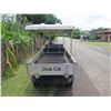 Image 3 : (WAHIAWA) Club Car 4-Seat Shuttle w/ Flatbed (Needs Jump Start to Run)