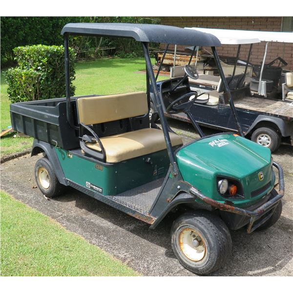 (WAHIAWA) Cushman Hauler 1200 2-Seat Golf Cart w/ Flatbed (Inoperable, Needs Repair)