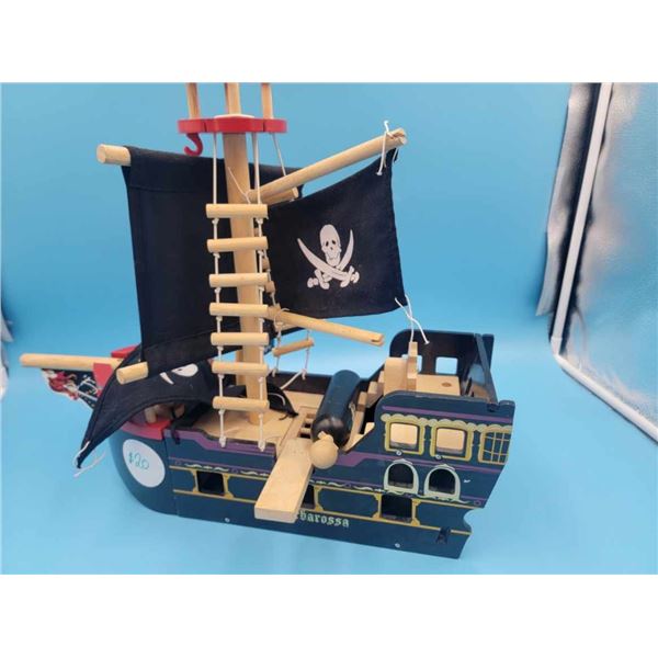 Wooden Pirate Ship