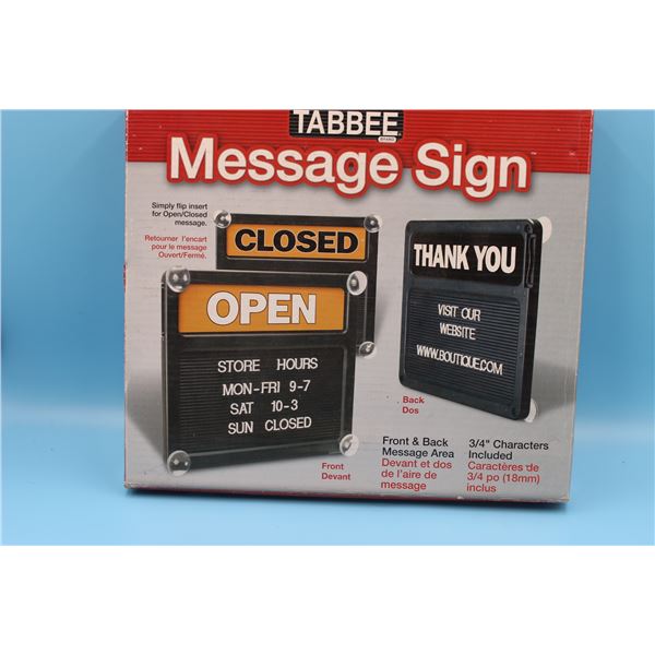 Message Sign