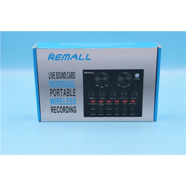 Live Sound Card Wireless Recording