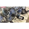 Image 2 : 2 BLACK HURRICANE 16" OSCILLATING WALL MOUNTED ELECTRIC FANS
