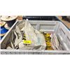 Image 2 : BIN OF ASSORTED CONSTRUCTION WORK LIGHTS & ELECTRICAL CORDS *BIN NOT INCLUDED*