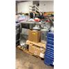 Image 1 : PALLET OF ASSORTED ALUMINUM DUCTING PIECES
