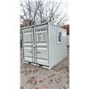 Image 1 : GREY 10FT 9,920 MAX CAPACITY INDUSTRIAL TRANSPORT CONTAINER WITH SIDE MAN DOOR /