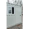 Image 2 : GREY 10FT 9,920 MAX CAPACITY INDUSTRIAL TRANSPORT CONTAINER WITH SIDE MAN DOOR /