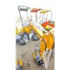 Image 2 : AGT MX12R 2024 YELLOW 13.5 HP GAS POWERED ENCLOSED RUBBER TRACK MINI EXCAVATOR WITH