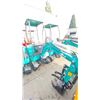 Image 2 : AGT INDUSTRIAL QK16R 2024 GREEN 15 HP GAS POWERED RUBBER TRACK MINI EXCAVATOR
