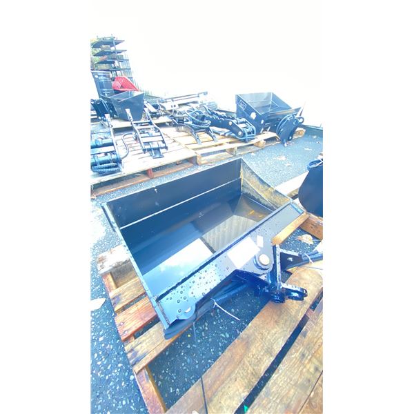 MIVA INDUSTRIAL 24"W MINI EXCAVATOR GRADING BUCKET ATTACHMENT