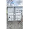 Image 1 : WHITE 20FT 67,200 MAX CAPACITY INDUSTRIAL TRANSPORT CONTAINER, DUAL SWING REAR DOORS WITH CAM LOCKS