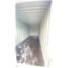 Image 3 : WHITE 20FT 67,200 MAX CAPACITY INDUSTRIAL TRANSPORT CONTAINER, DUAL SWING REAR DOORS WITH CAM LOCKS