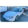 Image 1 : 2003 CHEVROLET CAVALIER, 4DR SEDAN,  WHITE VIN 3G1JC52F53S148970