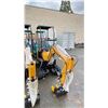 Image 2 : AGT INDUSTRIAL H12R 2024 YELLOW 13.5 HP GAS POWERED RUBBER TRACK MINI EXCAVATOR