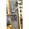 Image 2 : PAIR OF MINI INDUSTRIAL EXCAVATOR ROCK GRABBER ATTACHMENT