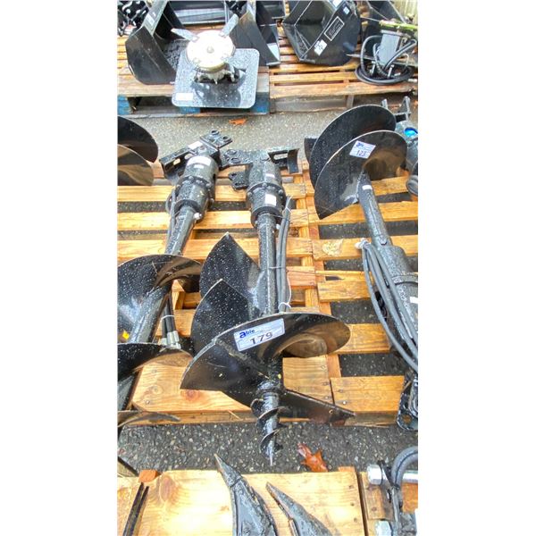 MIVA INDUSTRIAL MINI EXCAVATOR 48" AUGER ATTACHMENT