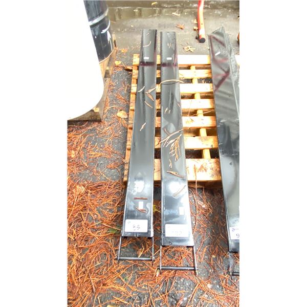 PAIR OF SKLP INDUSTRIAL 6'L FORKLIFT EXTENSION FORKS