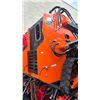 Image 2 : EGN EG36C ORANGE 420CC GAS POWERED RUBBER TRACK RIDE ON HYDRAULIC MINI SKID STEER/LOADER