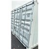Image 2 : WHITE 20FT 67,200 MAX CAPACITY INDUSTRIAL TRANSPORT CONTAINER, DUAL SWING REAR DOORS WITH CAM LOCKS