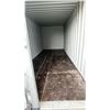 Image 4 : WHITE 20FT 67,200 MAX CAPACITY INDUSTRIAL TRANSPORT CONTAINER, DUAL SWING REAR DOORS WITH CAM LOCKS