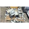 Image 2 : PALLET OF ASSORTED SIZE STEEL COUPLINGS, FLANGES & RUBBER SEALS