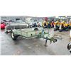 Image 2 : 1987 WHYMAC UTILITY TRAILER, GREEN,  VIN 2W9BA88A0H1012130
