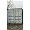 Image 1 : GREY 40FT 71,650 MAX CAPACITY INDUSTRIAL TRANSPORT CONTAINER, DUAL SWING REAR DOORS WITH