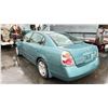 Image 2 : 2002 NISSAN ALTIMA 2.5S, 4DR SEDAN,  GREEN VIN 1N4AL11D22C123325