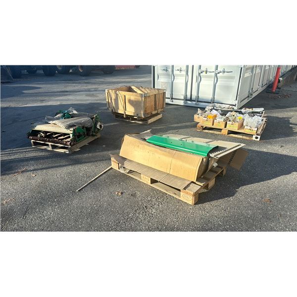 4 PALLETS OF COMMERCIAL MOWER PARTS FOR NEW HOLLAND TRACTOR