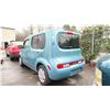 Image 2 : 2009 NISSAN CUBE, XTRONIC CUT, 4DR HATCH, BLUE, VIN JN8AZ28R59T115816